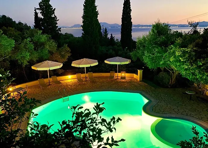 וילה Aliki Nissaki With Private Pool By Dadovillas *
