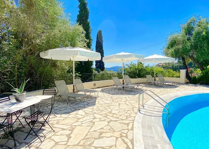 וילה Aliki Nissaki With Private Pool By Dadovillas *