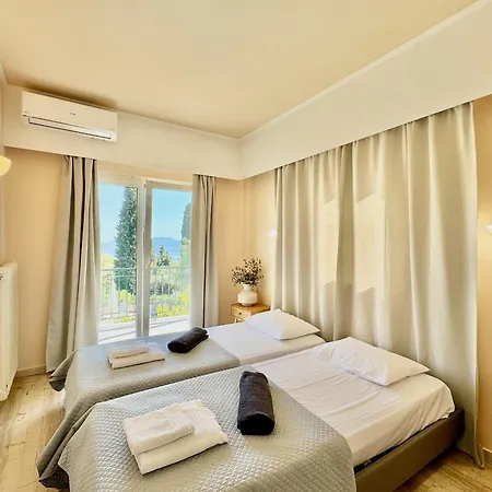 Aliki Nissaki With Private Pool By Dadovillas 别墅 *